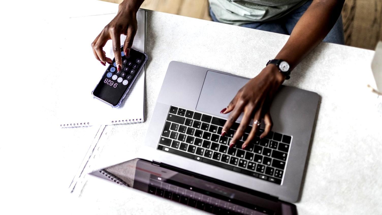 Workshop participants examining tropical plant specimens