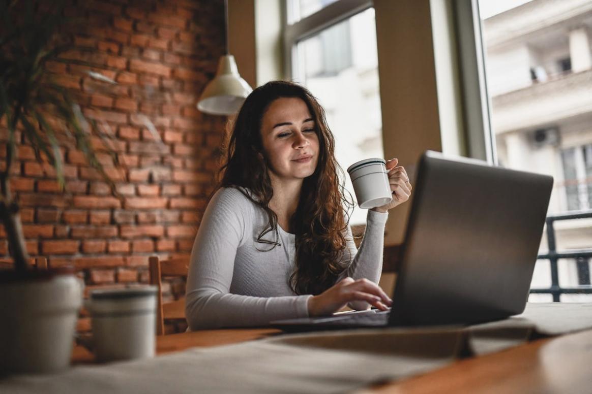 Tropical mangrove root system at low tide